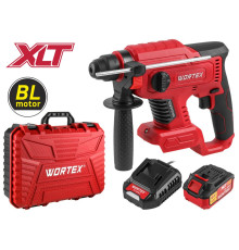 Перфоратор аккумуляторный Wortex CRH1820-2 (в кейсе, с аккумулятором 4 А·ч и зарядным устройством)