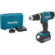 Дрель-шуруповерт аккумуляторная ударная Makita LXT DHP453RFE, в кейсе