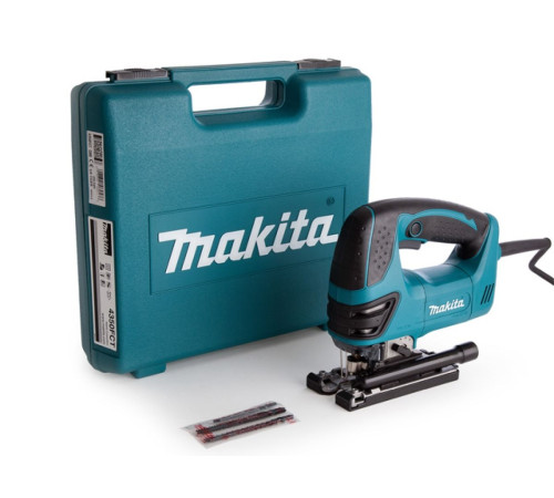Лобзик электрический Makita 4350FCT, в кейсе + набор пилок