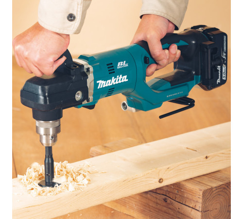 Дрель-шуруповерт аккумуляторная угловая Makita LXT DDA450ZK