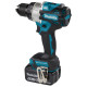 Дрель-шуруповерт аккумуляторная ударная Makita LXT DHP486RTJ, MAKPAC