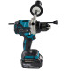 Дрель-шуруповерт аккумуляторная ударная Makita LXT DHP486RTJ, MAKPAC