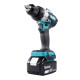 Дрель-шуруповерт аккумуляторная ударная Makita LXT DHP486RTJ, MAKPAC