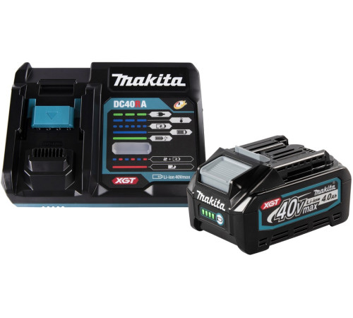 Комплект аккумулятор 40 В 4,0 Ач BL 4040 XGT и зарядное устройство DC40RA XGT Makita