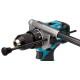 Дрель-шуруповерт аккумуляторная ударная Makita XGT HP001GD201, MAKPAC