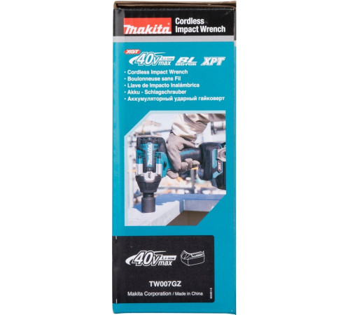 Гайковерт аккумуляторный ударный Makita XGT TW007GZ
