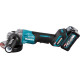 Аккумуляторная угловая шлифмашина Makita XGT GA012GM201