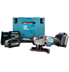 Аккумуляторная угловая шлифмашина Makita XGT GA012GM201