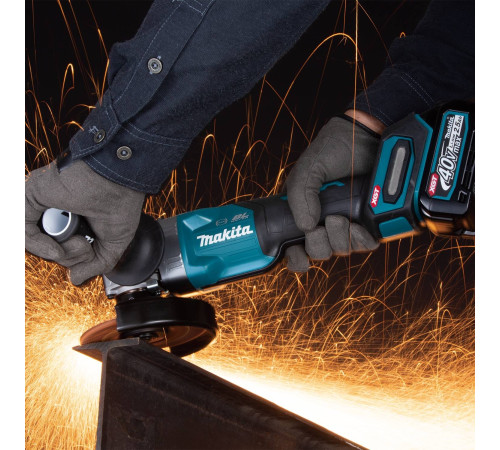 Аккумуляторная угловая шлифмашина Makita XGT GA012GM201