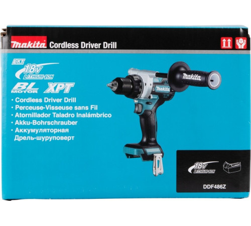 Дрель-шуруповерт аккумуляторная Makita LXT DDF486Z