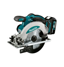 Пила циркулярная аккумуляторная Makita LXT DSS610RFE, в кейсе, с аккумулятором и зарядным устройством