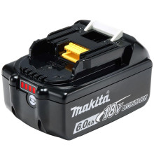 Аккумулятор Makita LXT BL1860B, 18 В, 6,0 Ач