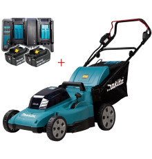 Газонокосилка аккумуляторная Makita DLM480CT2