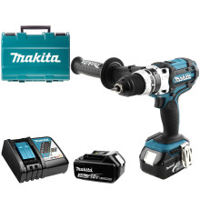 Дрель-шуруповерт аккумуляторная Makita LXT DDF451RFE
