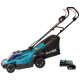 Газонокосилка аккумуляторная Makita DLM330RT
