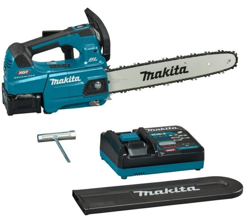 Пила цепная аккумуляторная Makita XGT UC004GM101, с аккумулятором и зарядным устройством