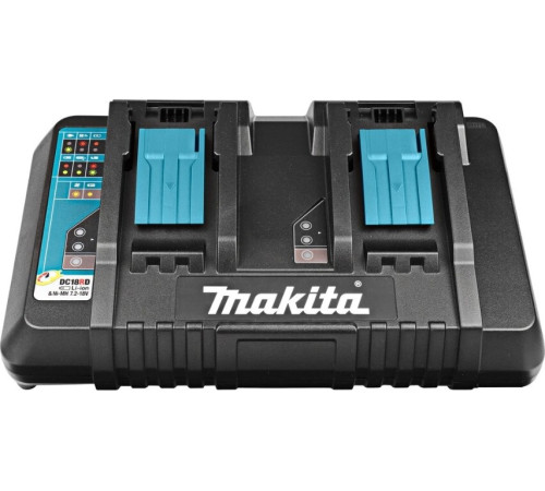 Зарядное устройство Makita LXT DC18RD (630876-7), для 2 аккумуляторов 14,4-18 В