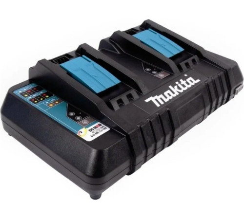 Зарядное устройство Makita LXT DC18RD (630876-7), для 2 аккумуляторов 14,4-18 В