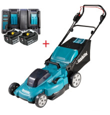 Газонокосилка аккумуляторная Makita DLM538CT2