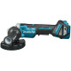 Аккумуляторная угловая шлифмашина Makita LXT DGA517Z