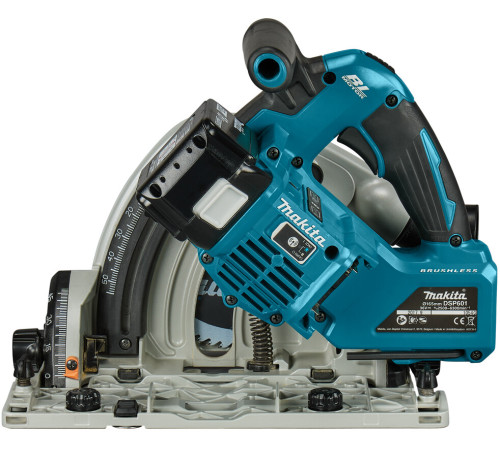 Пила циркулярная погружная аккумуляторная Makita LXT DSP601ZU, с аккумулятором и зарядным устройством