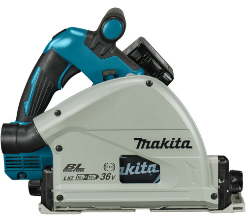 Пила циркулярная погружная аккумуляторная Makita LXT DSP601ZU, с аккумулятором и зарядным устройством