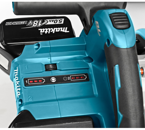 Пила циркулярная погружная аккумуляторная Makita LXT DSP601ZU, с аккумулятором и зарядным устройством