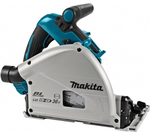 Пила циркулярная погружная аккумуляторная Makita LXT DSP601ZU, с аккумулятором и зарядным устройством