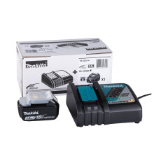 Комплект: аккумулятор Makita LXT BL1830B и зарядное устройство DC18RC