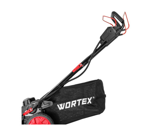 Газонокосилка аккумуляторная Wortex CLM 4536-4 XLT, комплект с аккумулятором 2х4 Ач и зарядным устройством (самоходная, складная)