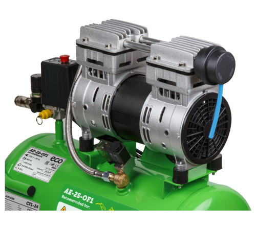 Компрессор поршневой безмасляный ECO AE-25-OF1