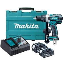 Дрель-шуруповерт аккумуляторная Makita LXT DDF458RFE