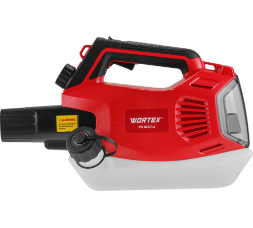 Опрыскиватель аккумуляторный Wortex KS1820 Li, в коробке, с аккумулятором 4,0 Ач и зарядным устройством