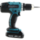 Аккумуляторная дрель-шуруповерт Makita LXT DDF453SYE в кейсе