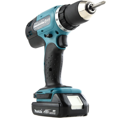 Аккумуляторная дрель-шуруповерт Makita LXT DDF453SYE в кейсе