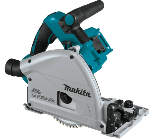 Пила циркулярная погружная аккумуляторная Makita LXT DSP600Z, без аккумулятора и зарядного устройства