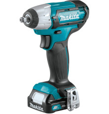 Гайковерт аккумуляторный ударный Makita CXT TW140DWAE, в комплекте с аккумулятором и зарядным устройством
