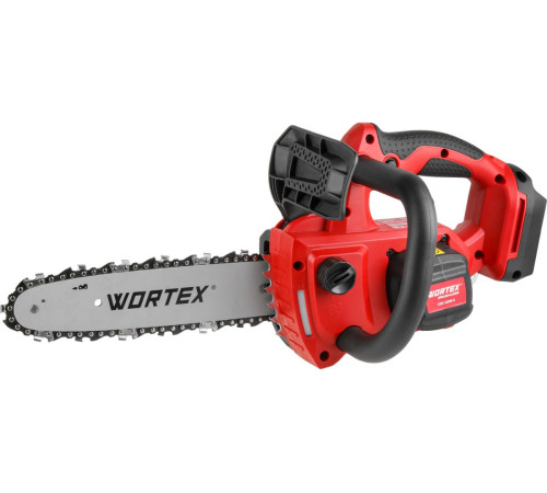 Пила цепная аккумуляторная Wortex 2325004, в кейсе, с аккумулятором и зарядным устройством