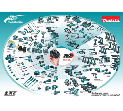 Кусторез аккумуляторный Makita DUH607F001 в коробке