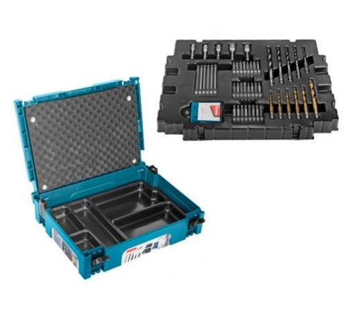 Набор оснастки Makita B-53768, 56 предметов, в кейсе MAKPAC