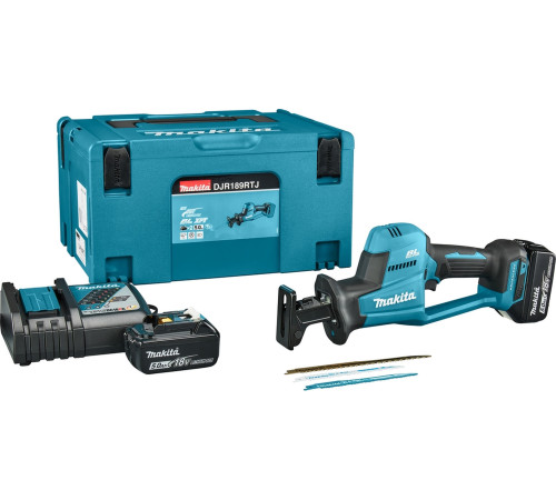 Пила сабельная аккумуляторная Makita LXT DJR189RTJ