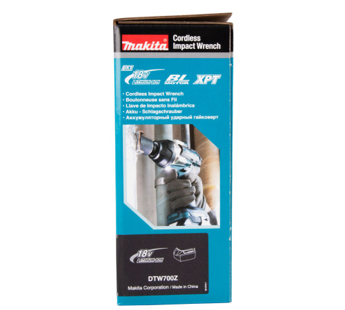 Гайковерт аккумуляторный ударный Makita LXT DTW700Z
