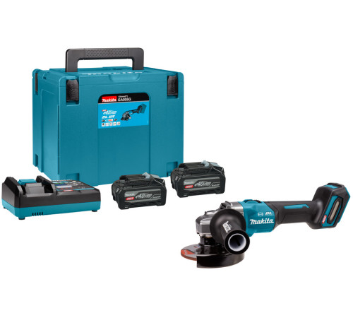 Аккумуляторная угловая шлифмашина Makita XGT GA005GU201