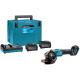 Аккумуляторная угловая шлифмашина Makita XGT GA005GU201