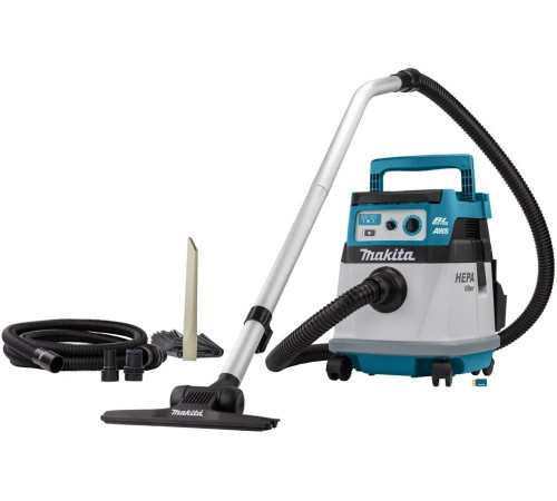 Строительный пылесос Makita LXT DVC157LZX3, гибридный