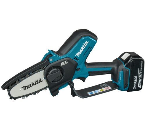 Пила цепная аккумуляторная Makita LXT DUC101SF, с аккумулятором и зарядным устройством