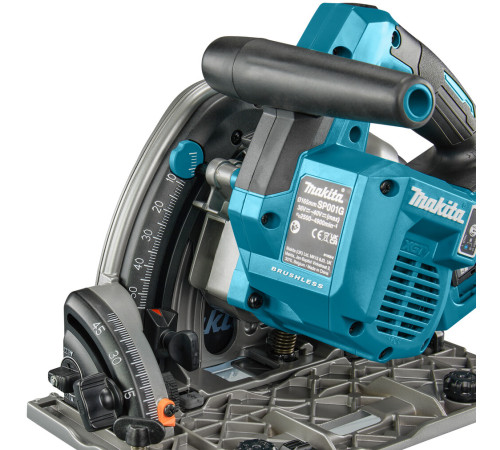 Пила циркулярная аккумуляторная Makita XGT SP001GZ02, с аккумулятором и зарядным устройством