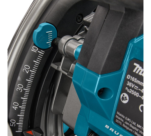 Пила циркулярная аккумуляторная Makita XGT SP001GZ02, с аккумулятором и зарядным устройством