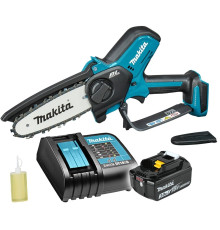 Пила цепная аккумуляторная Makita LXT DUC150SF, с аккумулятором и зарядным устройством