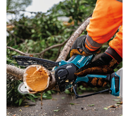 Пила цепная аккумуляторная Makita LXT DUC150SF, с аккумулятором и зарядным устройством